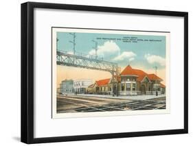 Union Depot, Marion, Ohio-null-Framed Art Print