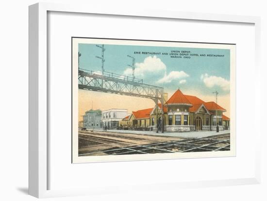 Union Depot, Marion, Ohio-null-Framed Art Print