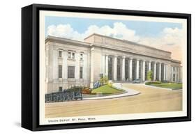 Union Depot, St. Paul, Minnesota-null-Framed Stretched Canvas