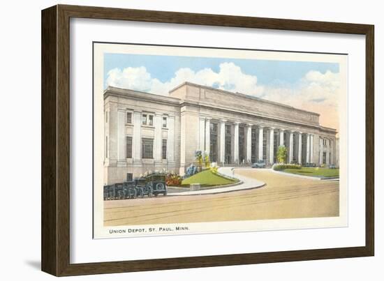 Union Depot, St. Paul, Minnesota-null-Framed Art Print