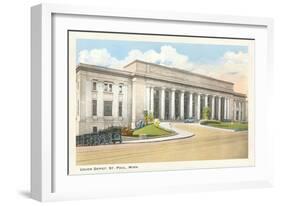 Union Depot, St. Paul, Minnesota-null-Framed Art Print