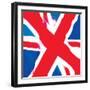 Union Flag, London-Tosh-Framed Art Print