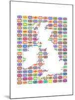 Union Flags II-The Vintage Collection-Mounted Giclee Print