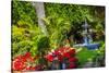 Union Garden Jardin Fountain, Guanajuato, Mexico-William Perry-Stretched Canvas