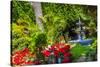 Union Garden Jardin Fountain, Guanajuato, Mexico-William Perry-Stretched Canvas