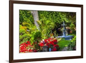 Union Garden Jardin Fountain, Guanajuato, Mexico-William Perry-Framed Premium Photographic Print