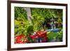 Union Garden Jardin Fountain, Guanajuato, Mexico-William Perry-Framed Premium Photographic Print