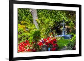 Union Garden Jardin Fountain, Guanajuato, Mexico-William Perry-Framed Premium Photographic Print