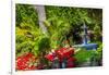 Union Garden Jardin Fountain, Guanajuato, Mexico-William Perry-Framed Photographic Print