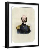 Union General Ambrose Burnside-null-Framed Giclee Print