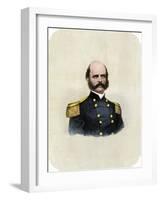 Union General Ambrose Burnside-null-Framed Giclee Print