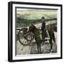 Union General William Sherman at Atlanta, Georgia, During His March to the Sea in 1864-null-Framed Giclee Print