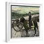 Union General William Sherman at Atlanta, Georgia, During His March to the Sea in 1864-null-Framed Giclee Print