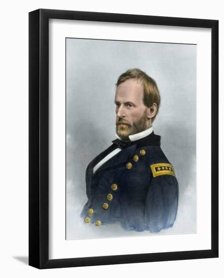 Union General William T. Sherman-null-Framed Giclee Print