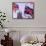 Union Jack and Other Flags, London, England-Walter Bibikow-Framed Stretched Canvas displayed on a wall