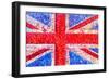 Union Jack Bedazzled-Tosh-Framed Art Print
