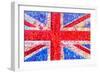 Union Jack Bedazzled-Tosh-Framed Art Print