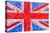 Union Jack Bedazzled-Tosh-Stretched Canvas