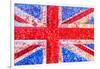 Union Jack Bedazzled-Tosh-Framed Art Print