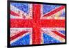 Union Jack Bedazzled-Tosh-Framed Art Print