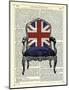 Union Jack Chair-Marion Mcconaghie-Mounted Art Print