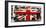 Union jack double-decker bus, London-Pangea Images-Framed Art Print