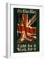 Union Jack, Fight for it Poster-null-Framed Art Print