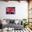 Union Jack Flag of the United Kingdom-null-Framed Stretched Canvas displayed on a wall