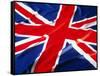 Union Jack Flag of the United Kingdom-null-Framed Stretched Canvas