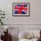 Union Jack Flag of the United Kingdom-null-Framed Photographic Print displayed on a wall