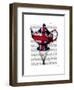 Union Jack Flying Teapot-Fab Funky-Framed Art Print