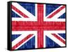 Union Jack Telephone Booths Art Poster Print-null-Framed Stretched Canvas