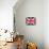 Union Jack-null-Mounted Art Print displayed on a wall