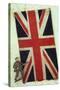 Union Jack-Den Reader-Stretched Canvas