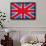 Union Jack-null-Framed Art Print displayed on a wall