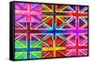 Union Jacks-Howie Green-Framed Stretched Canvas