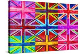 Union Jacks-Howie Green-Stretched Canvas