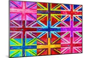 Union Jacks-Howie Green-Mounted Giclee Print