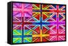 Union Jacks-Howie Green-Framed Stretched Canvas