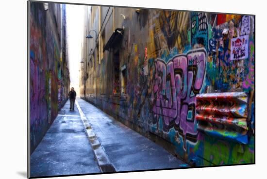 Union Lane-Wayne Bradbury-Mounted Photographic Print