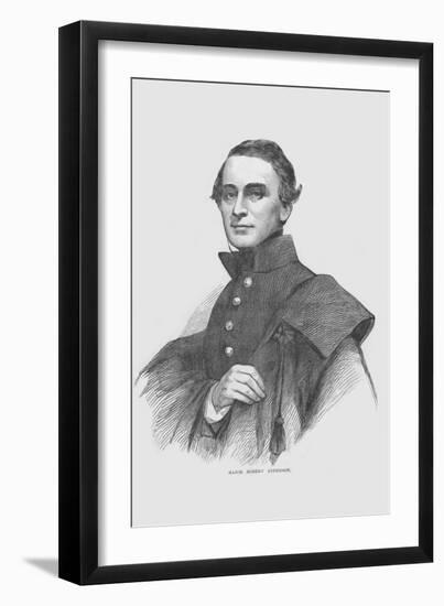 Union Major Robert Anderson, Hero of Fort Sumter-Frank Leslie-Framed Art Print