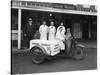 Union Market Delivery Motorcycle, 1927-Chapin Bowen-Stretched Canvas