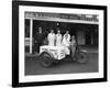 Union Market Delivery Motorcycle, 1927-Chapin Bowen-Framed Giclee Print