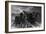 Union Navy Chasing Blockade Runner-null-Framed Giclee Print