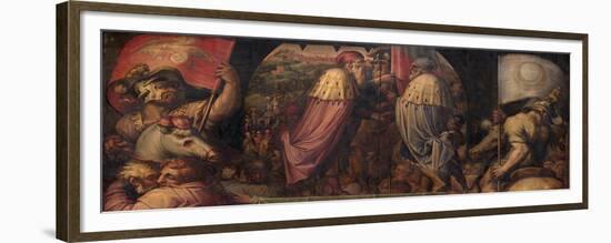 Union of Florence and Fiesole, 1563-1565-Giorgio Vasari-Framed Giclee Print