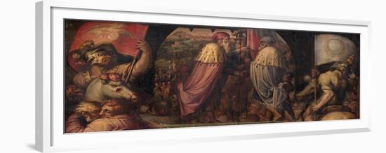 Union of Florence and Fiesole, 1563-1565-Giorgio Vasari-Framed Giclee Print