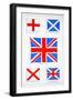 Union of the Flags, Our Island Story Marshall, Pub.Jack Ltd, London, 1905-A.s. Forrest-Framed Giclee Print