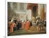 Union of Utrecht-Joseph Denis Odevaere-Framed Art Print