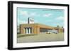 Union Pacific Bus Depot, Cheyenne-null-Framed Art Print