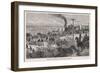 Union Pacific Construction-null-Framed Art Print